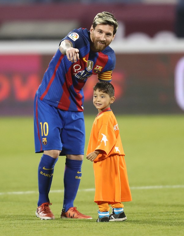 Football: Barcelona v Al Ahli friendly