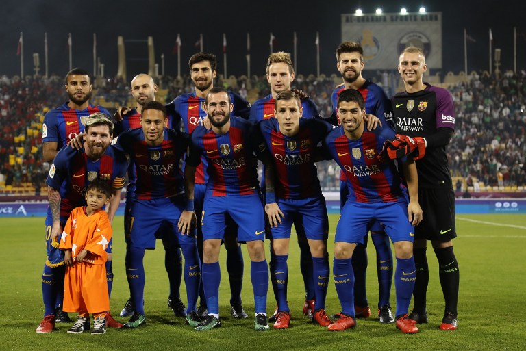 Football: Barcelona v Al Ahli friendly
