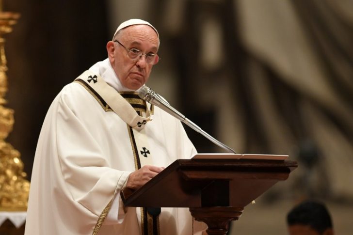 VATICAN-POPE-MASS-CHRISTMAS
