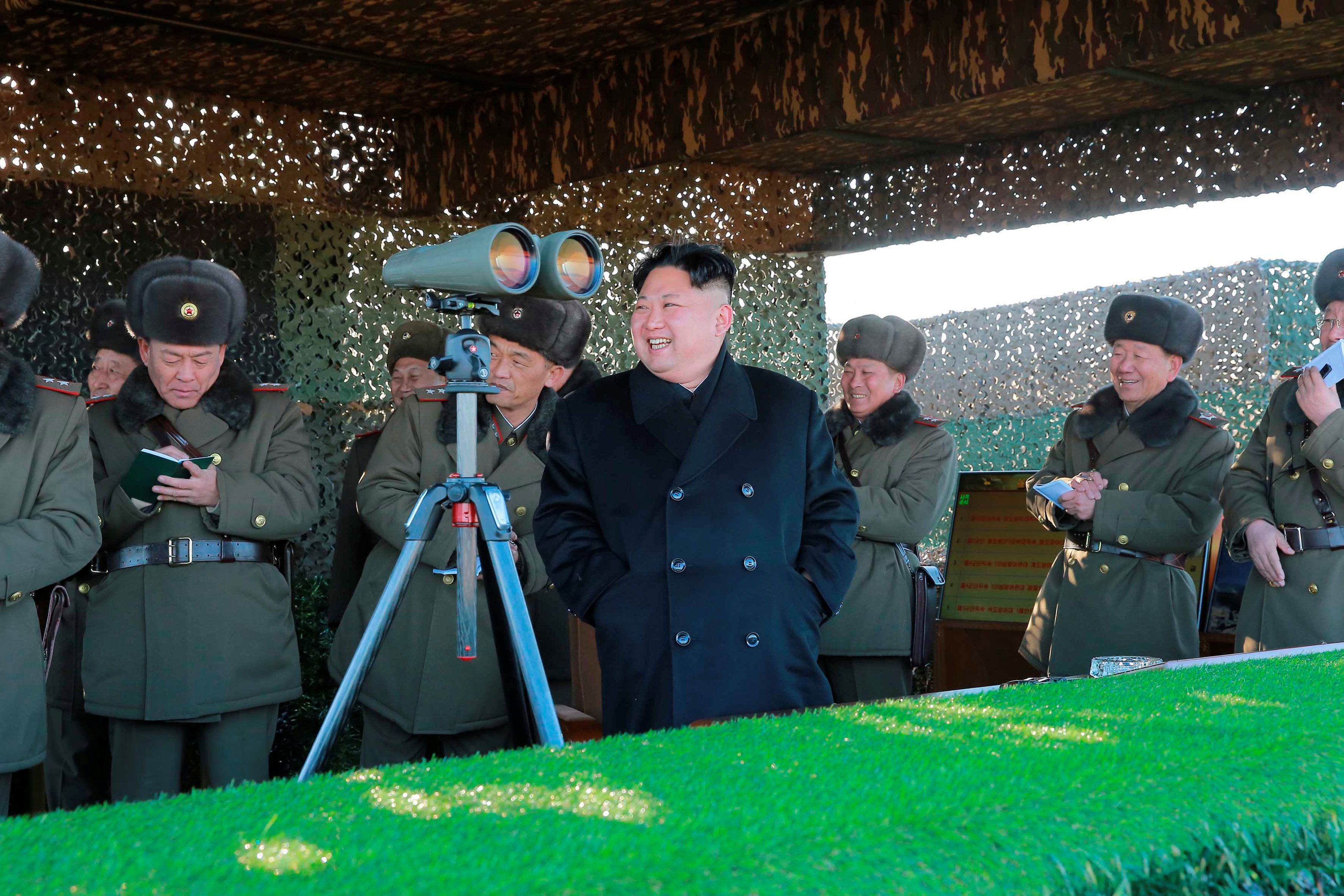 KCNA/ via REUTERS