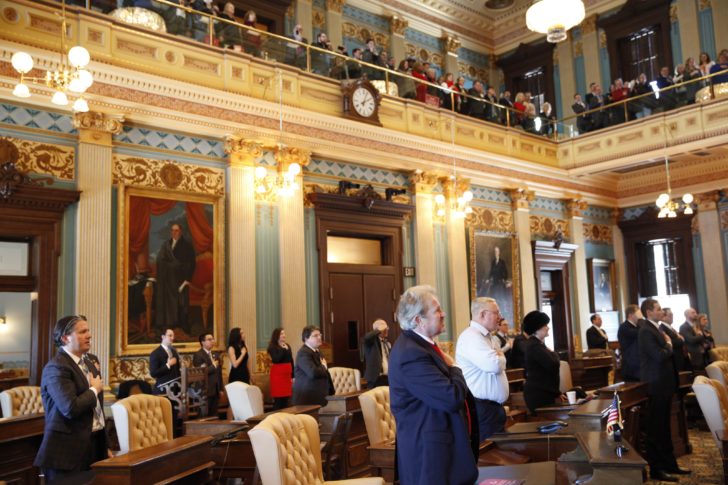 Electoral College Voters Cast Ballots Amid Protests