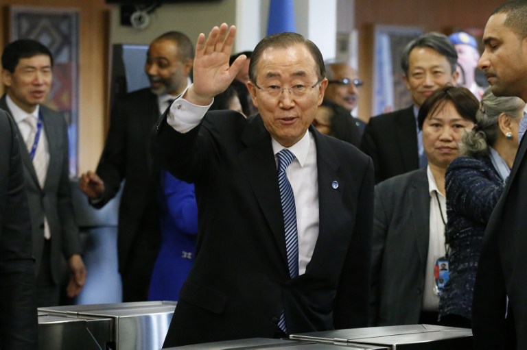 บัน คี-มุน อำลาเก้าอี้เลขาธิการสหประชาชาติ