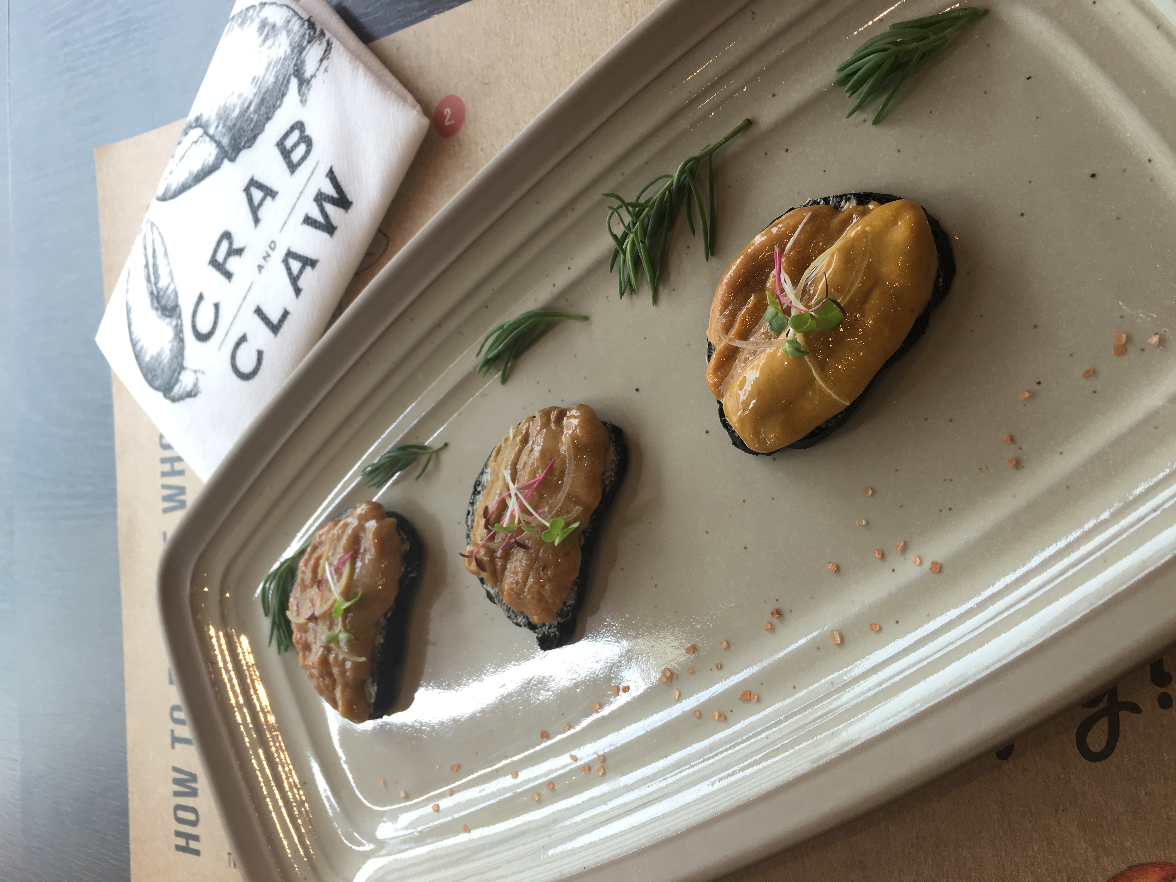 Uni Crostini