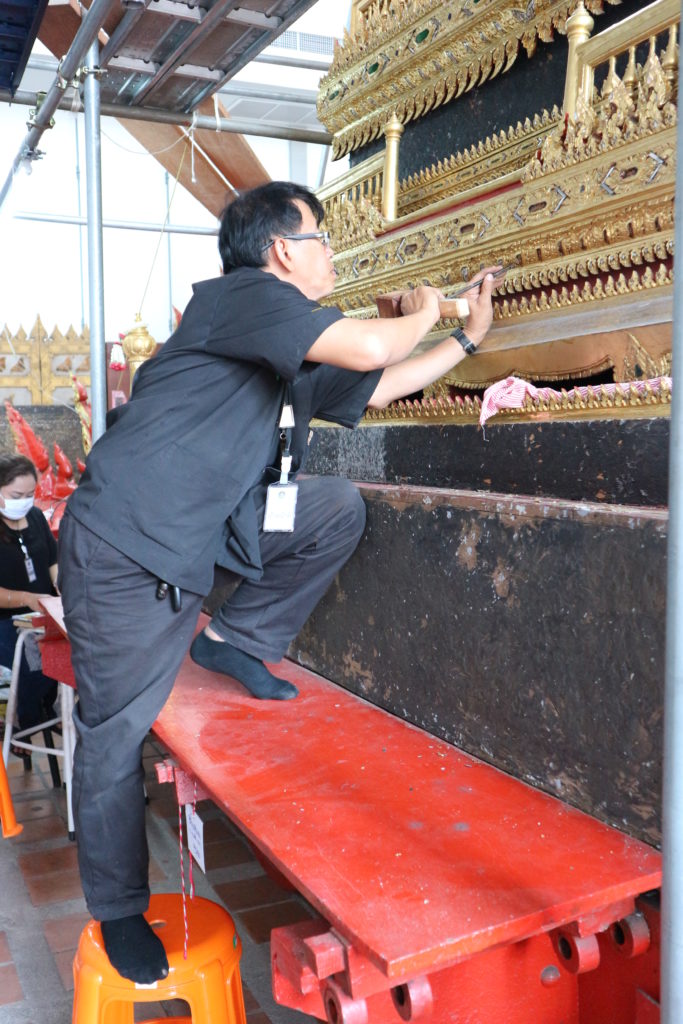 บูรณะพระมหาพิชัยราชรถ