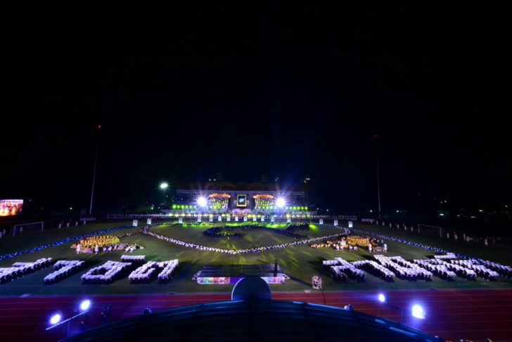 28. บรรยากาศพิธีเปิดการแข่งขันสาธิตสามัคคี นนทรีเกมส์
