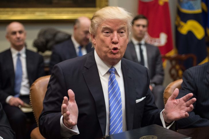 President Trump Holds Listening Session With Business leaders