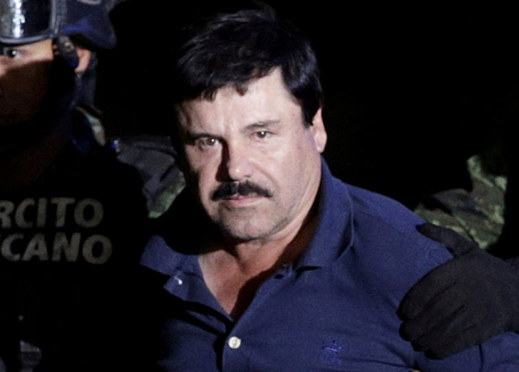 FILE PHOTO -- Recaptured drug lord Joaquin