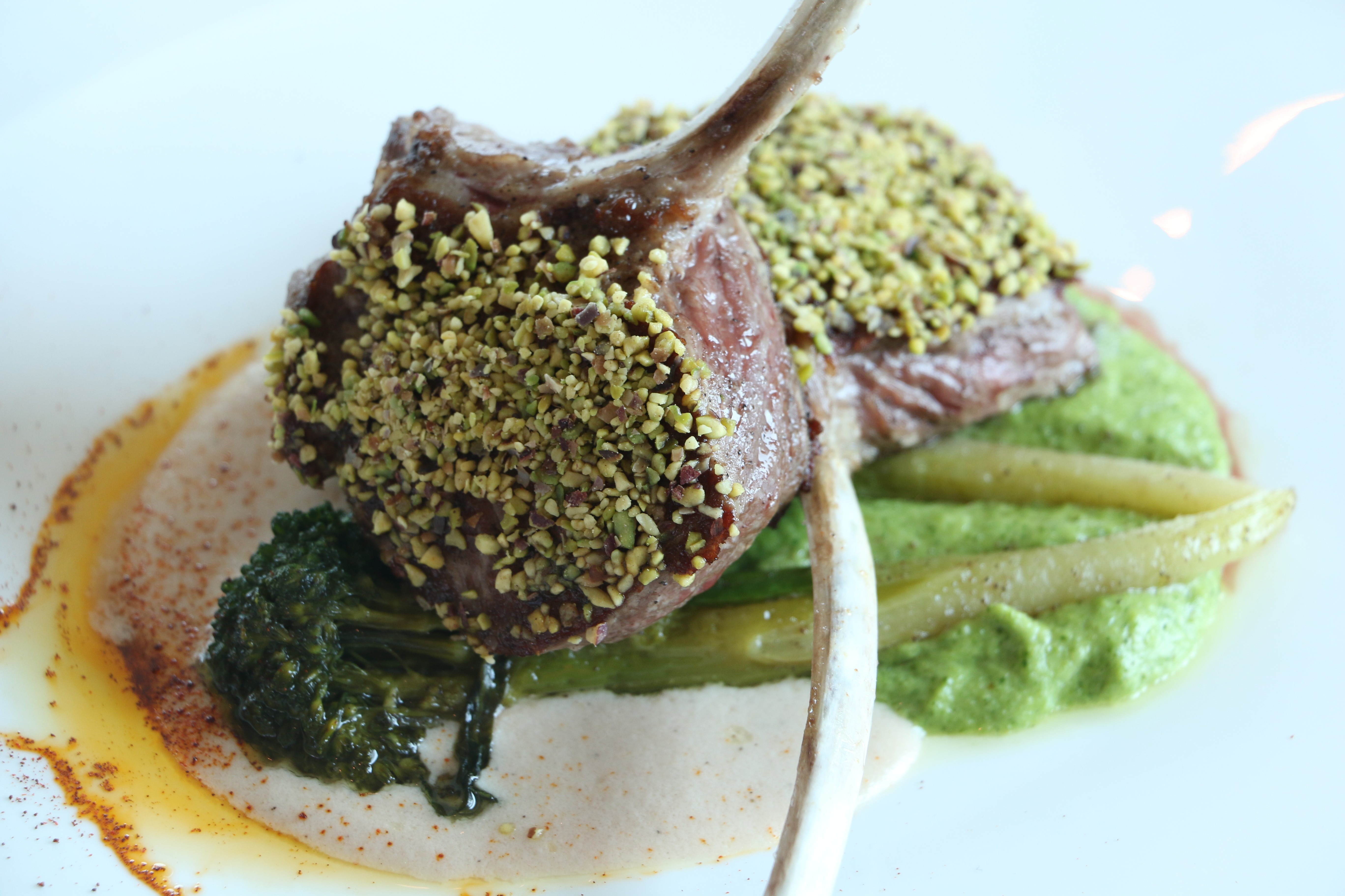 Grilled Australian lamb chop
