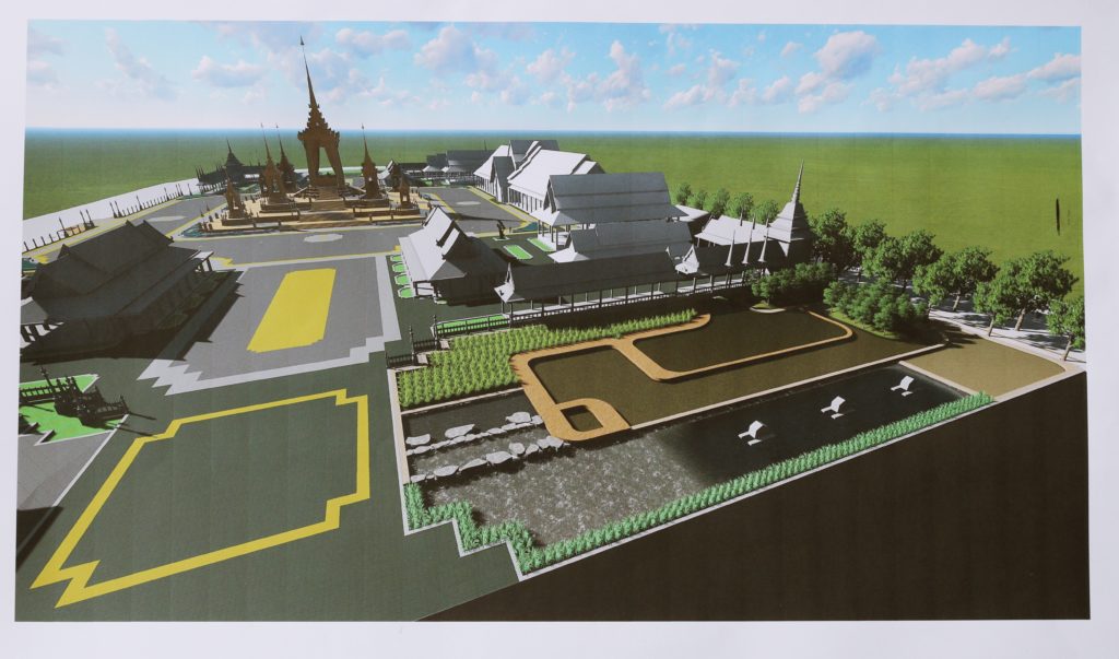 ทัศนียภาพพระเมรุมาศ