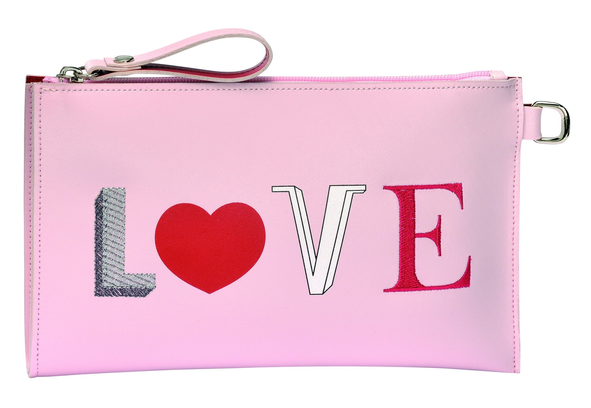 Kiss&Love Pouch (Pink)