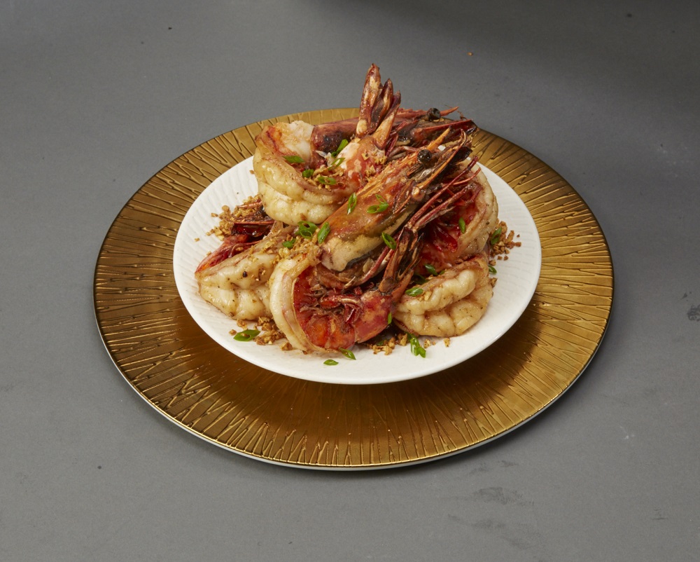 กุ้งกังวาลบารมี (กุ้งทอดกระเทียม)