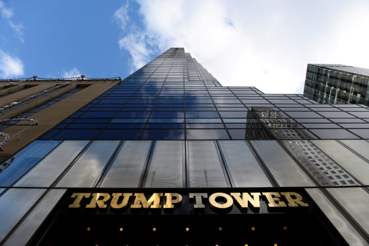 FILE PHOTO: Trump Tower is seen in the Manhattan borough of New York, U.S.