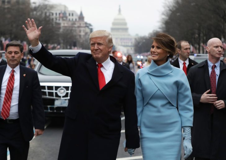 TOPSHOT-US-POLITICS-TRUMP-INAUGURATION-PARADE