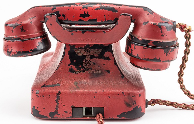 US-HISTORY-AUCTION-GERMANY-HITLER-PHONE