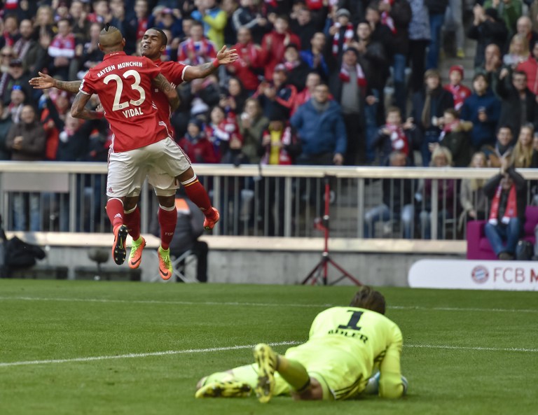 FBL-GER-BUNDESLIGA-BAYERN-MUNICH-HAMBURG