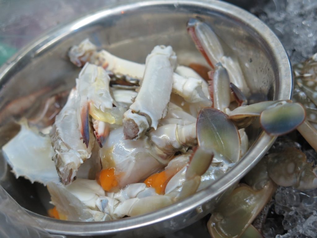 ปูม้าสดจากนครศรีธรรมราช