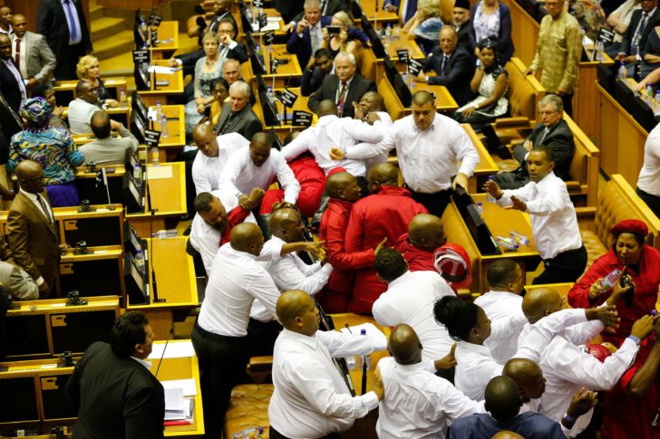 SAFRICA-POLITICS-PARLIAMENT