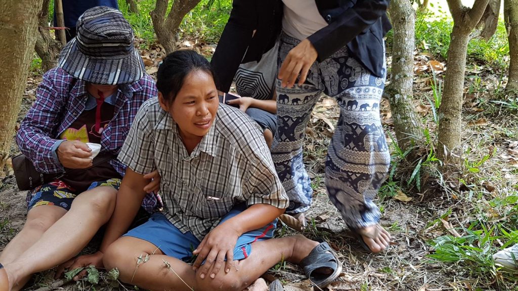 ภรรยาผู้เสียชีวิตร่ำไห้