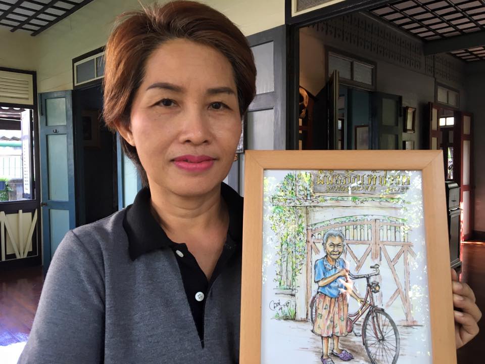 ศศิวิมล เพ็ชรรัตน์ อาสาสมัครพิพิธภัณฑ์ ผู้ใกล้ชิด ซึ่งถูกสอนให้จดจำสิ่งต่างๆ "ถ้าฉันไม่อยู่แล้ว"