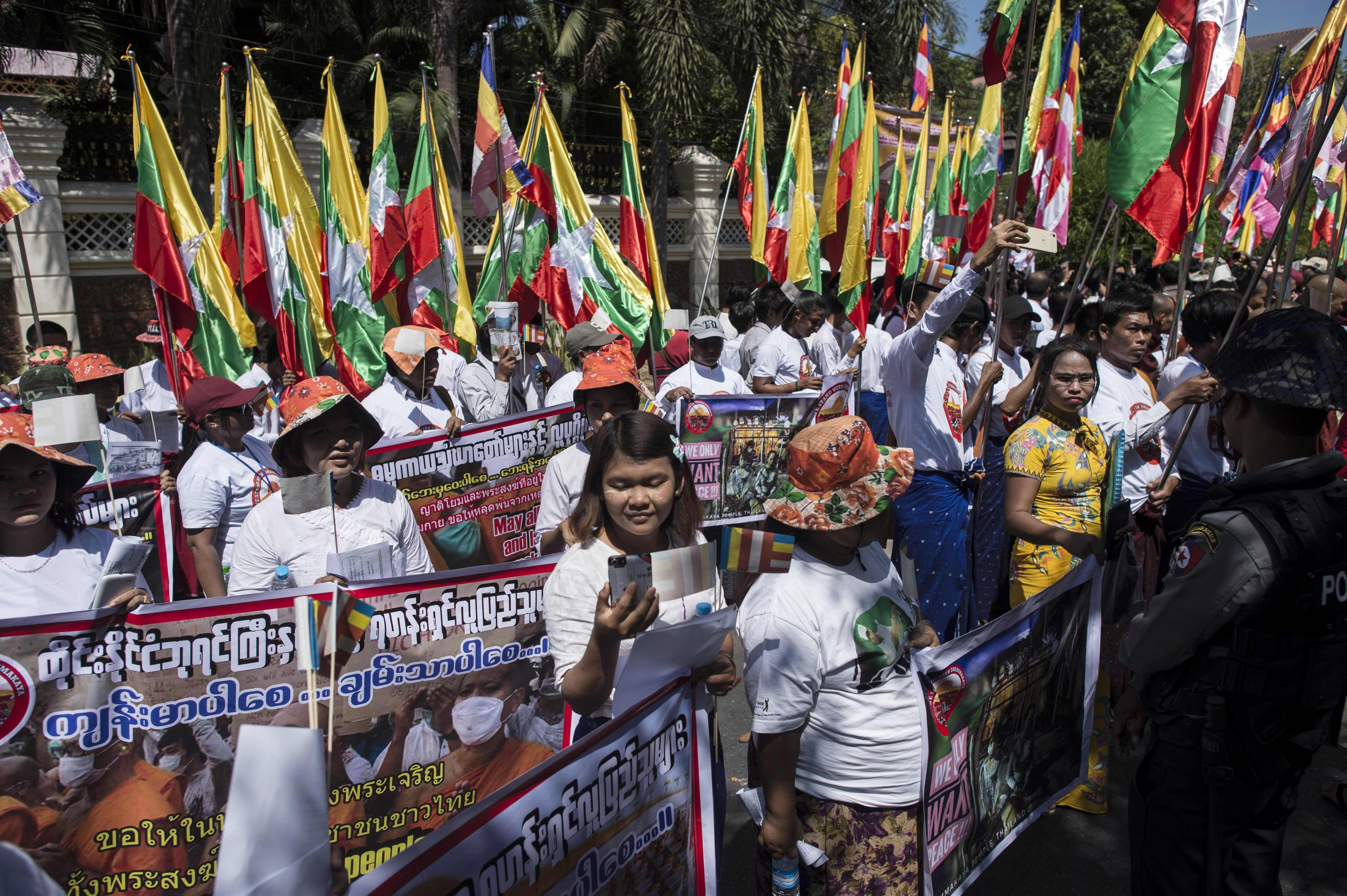 AFP PHOTO / Ye Aung THU