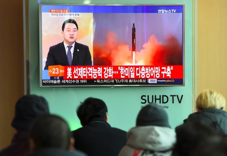 SKOREA-NKOREA-US-MILITARY-MISSILE