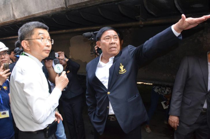 28-2-60-ผวอัศวิน ลงพื้นที่ตรวจความเสียหายของสะพานไทย-เบลเยี่ยม (8)