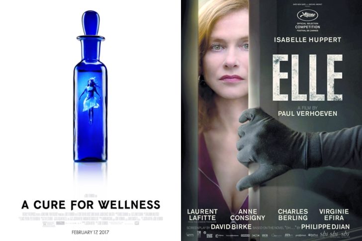 วิจารณ์หนังทริลเลอร์สองรส : A Cure for Wellness และ Elle