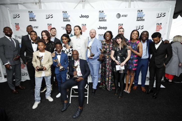 The cast of