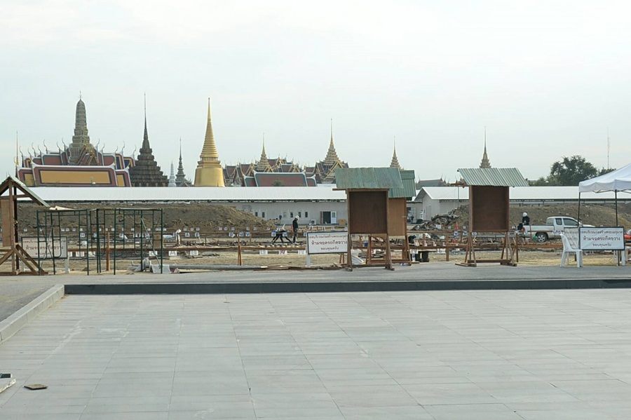 คืบหน้างานก่อสร้าง