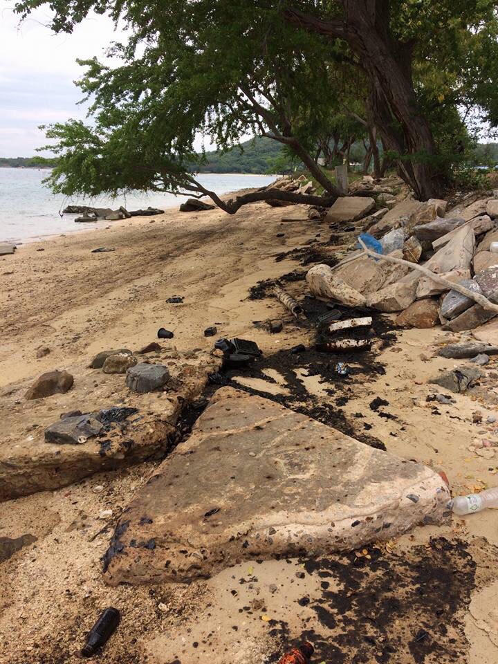 น้ำมันชายหาดเกาะแสมสาร3