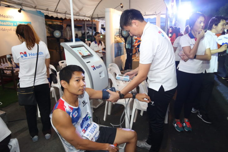 บริการตรวจสุขภาพที่บูธ NHealth