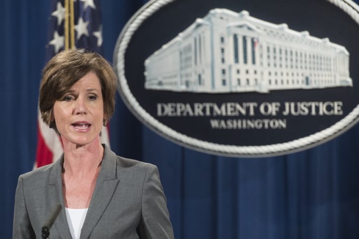 FILES-US-POLITICS-TRUMP-JUSTICE-YATES