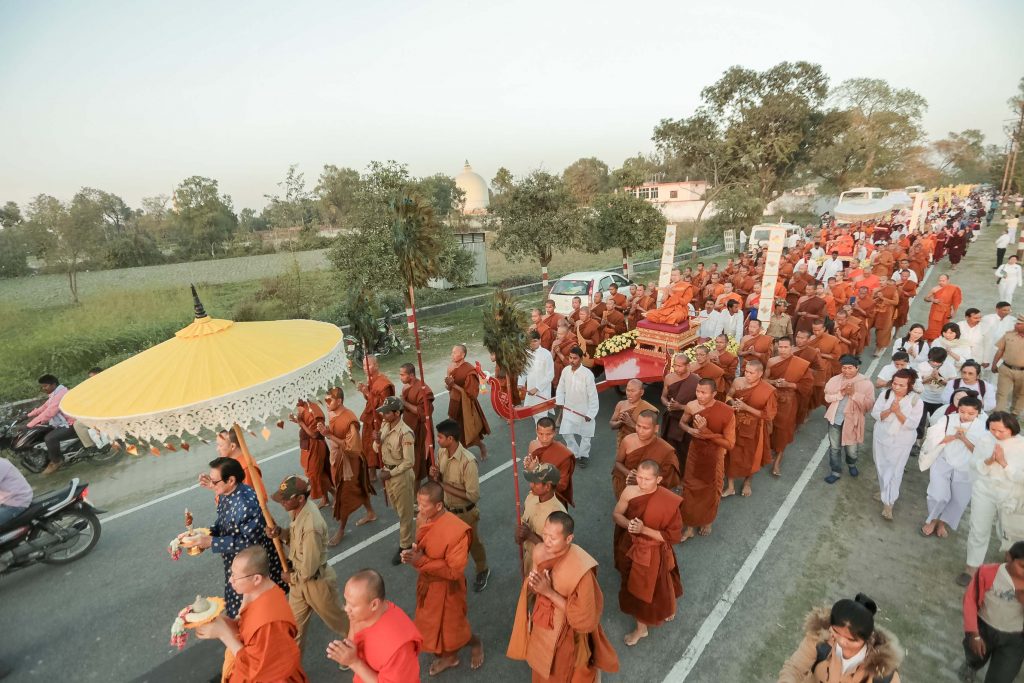 ขบวนแห่นมัสการและสมโภชพระบรมสารีริธาตุ