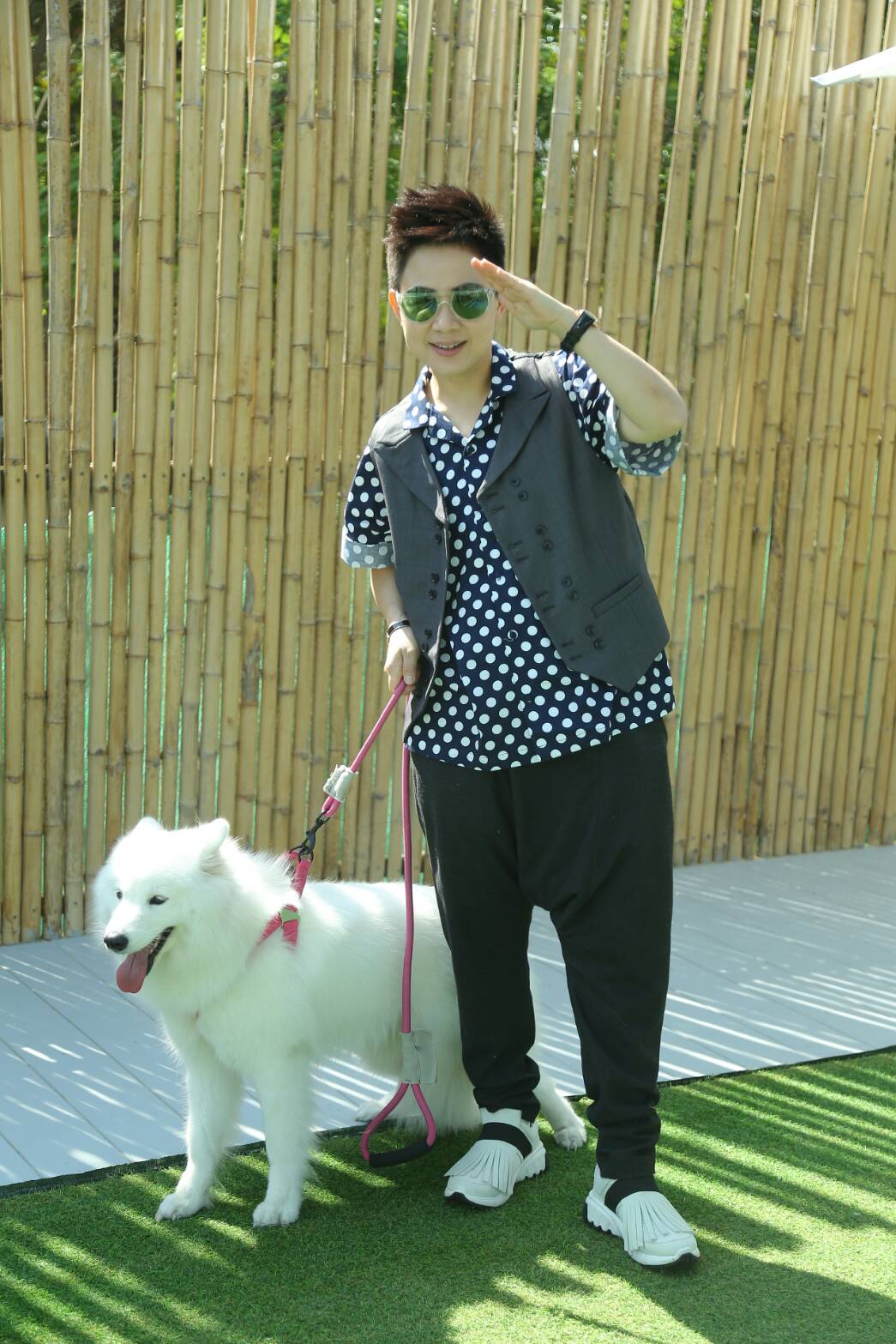 3. นุชนาถ ระวีแสงสูรย์ กับน้องเต้าฮวย