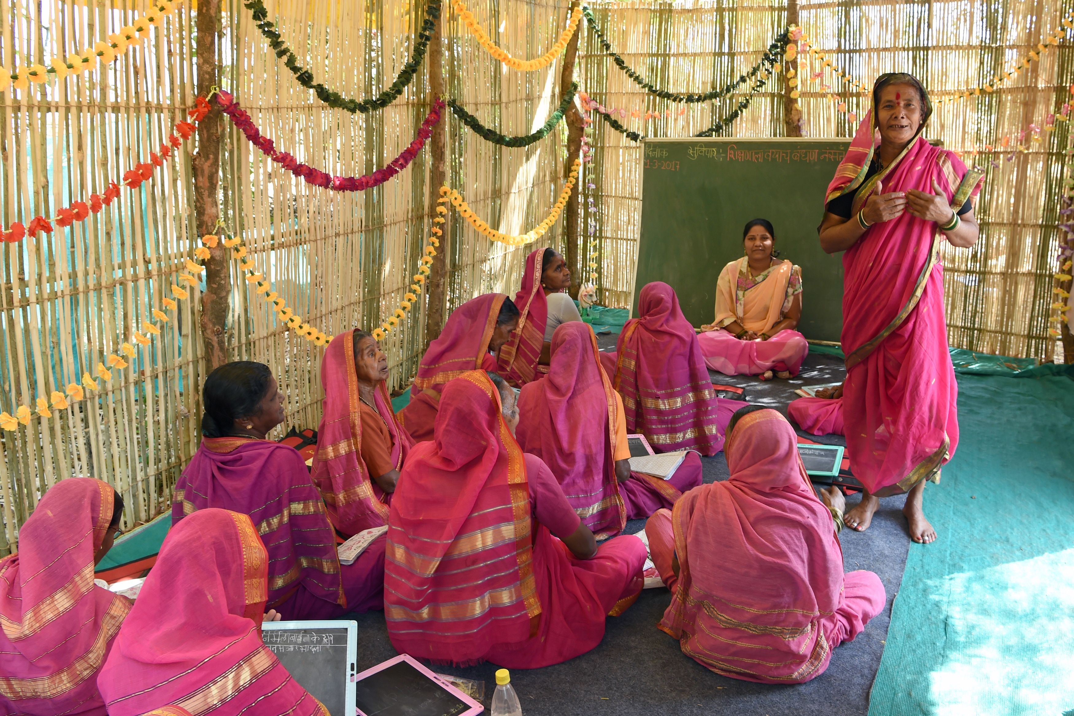 INDIA-EDUCATION-WOMEN-SCHOOL