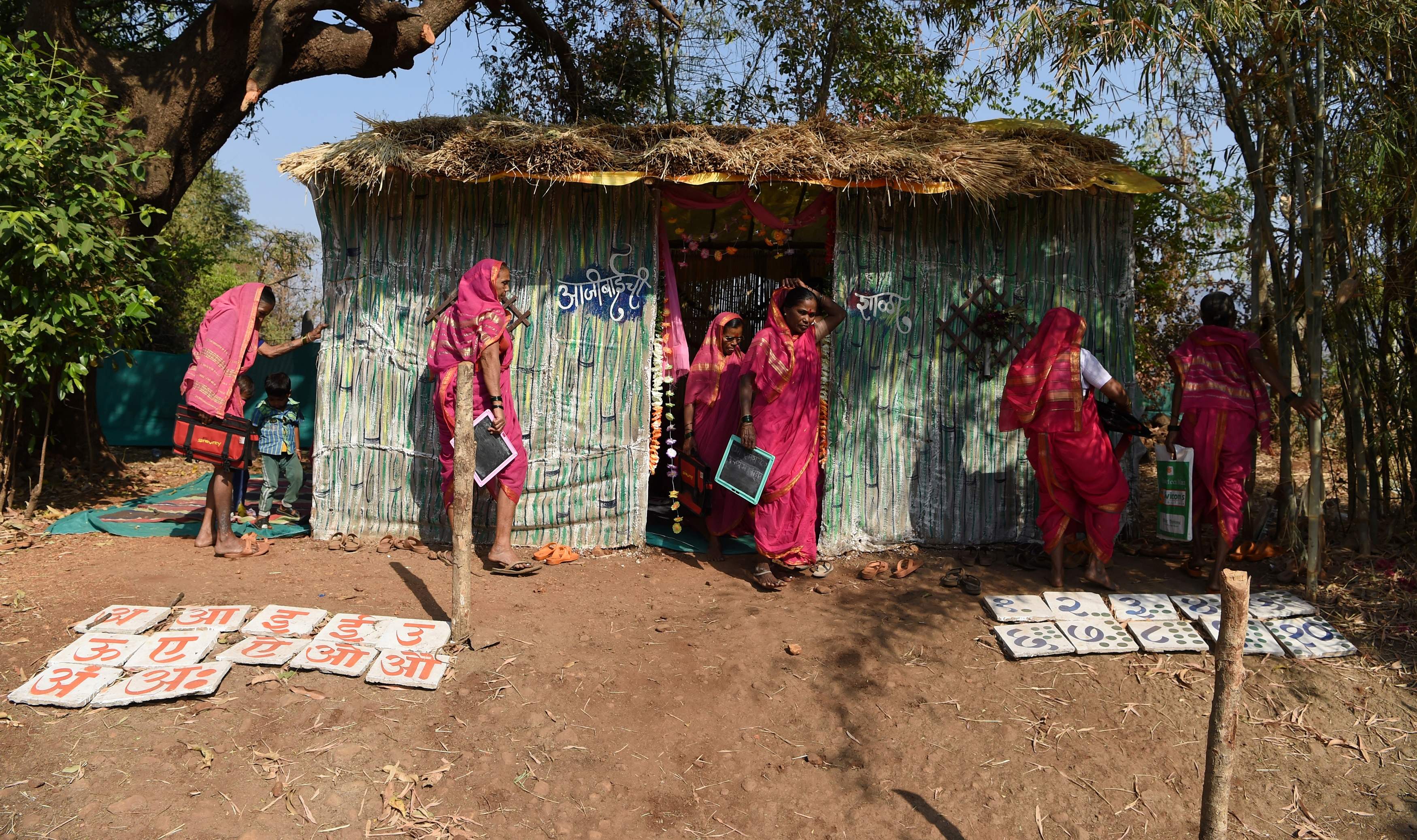 INDIA-EDUCATION-WOMEN-SCHOOL