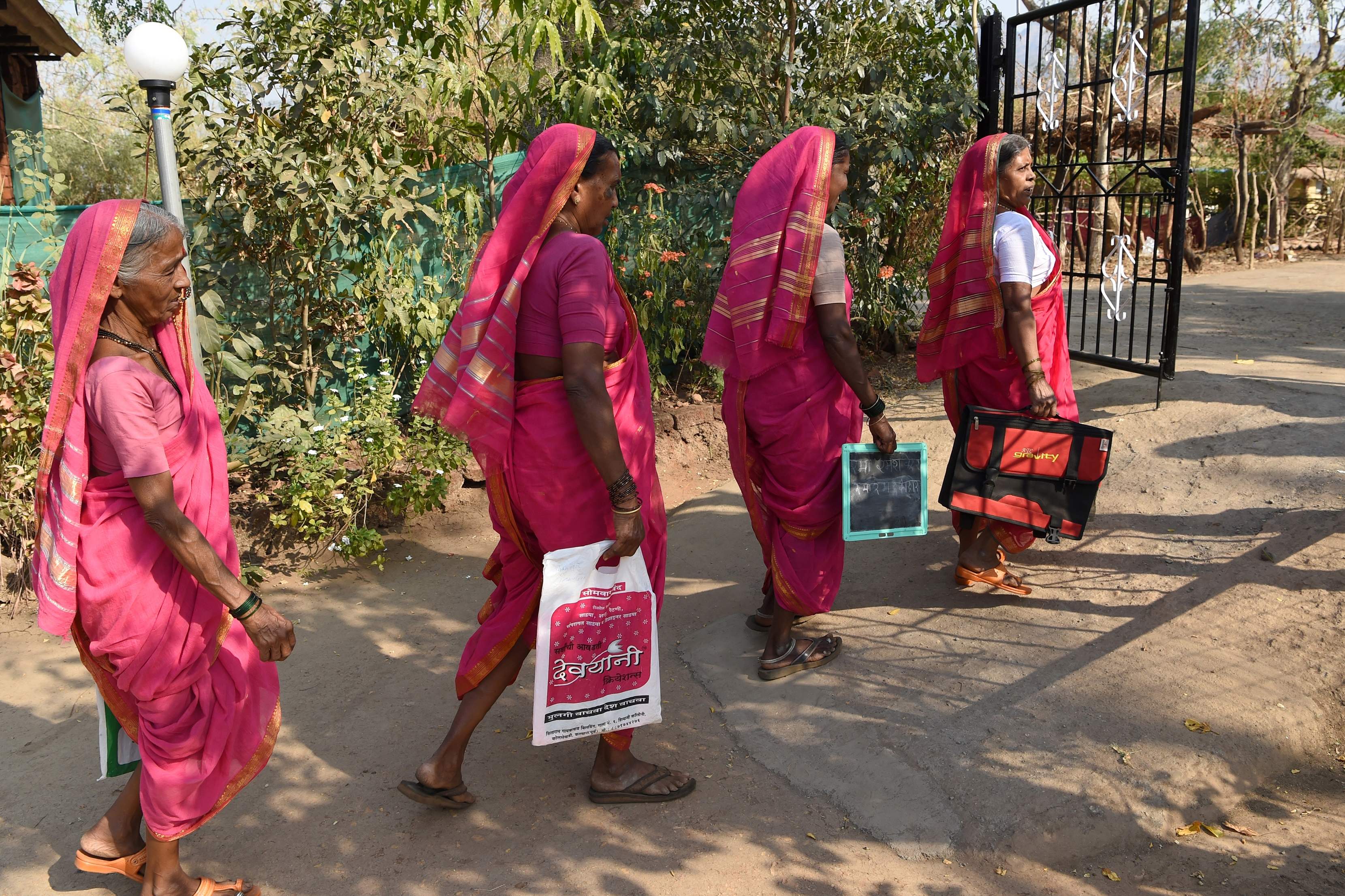 INDIA-EDUCATION-WOMEN-SCHOOL