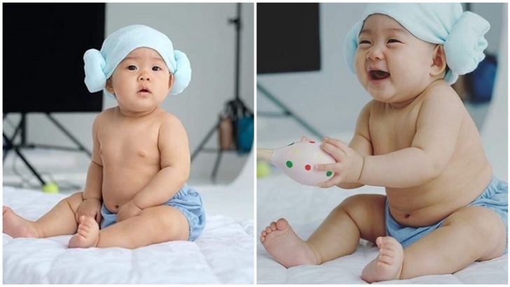 ภาพปกเป่าเปาถ่ายโฆษณา