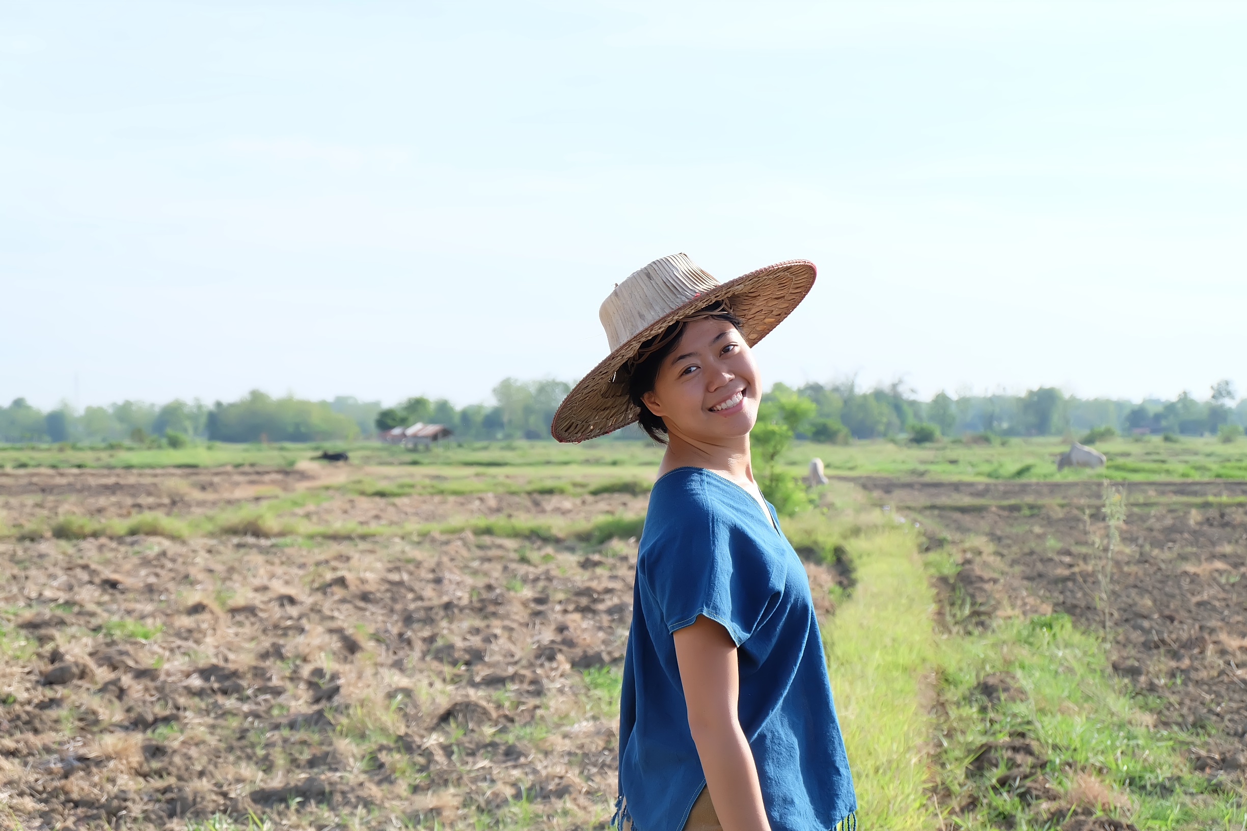 อุ๋ย - นิโลบล ประมาณ ผู้ร่วมก่อตั้งกิจการเพื่อสังคม Happy Field, Happy Farm