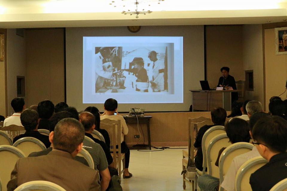 บรรยากาศการบรรยายที่พิพิธภัณฑสถานแห่งชาติพระนคร เมื่อ 19 ก.พ.60