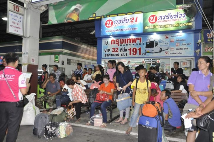 บขส.โคราช รถโดยสาร เดินทาง เทศกาล