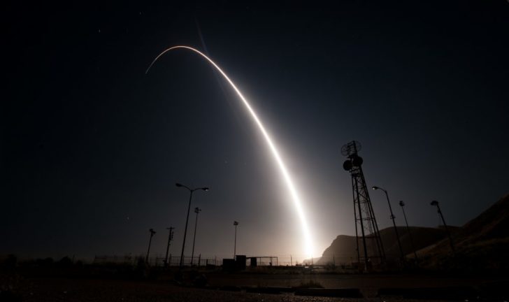 MINUTEMAN III LAUNCHES FROM VANDENBERG