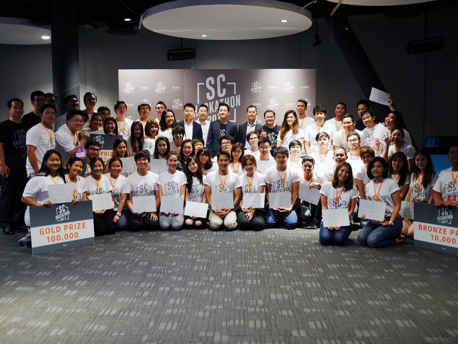 เอสซี ฯ จับมือ startup ชั้นนำของไทย ร่วมกิจกรรม SC Hackathon 2017