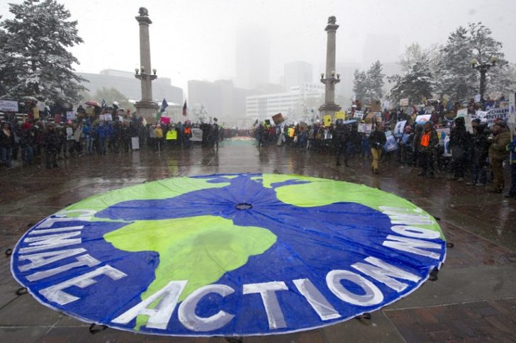 Climate marches take place across the country