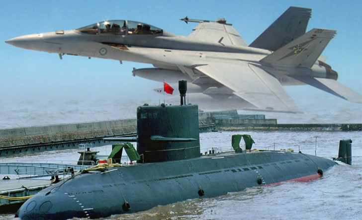 ภป-เรือดำน้ำ F18