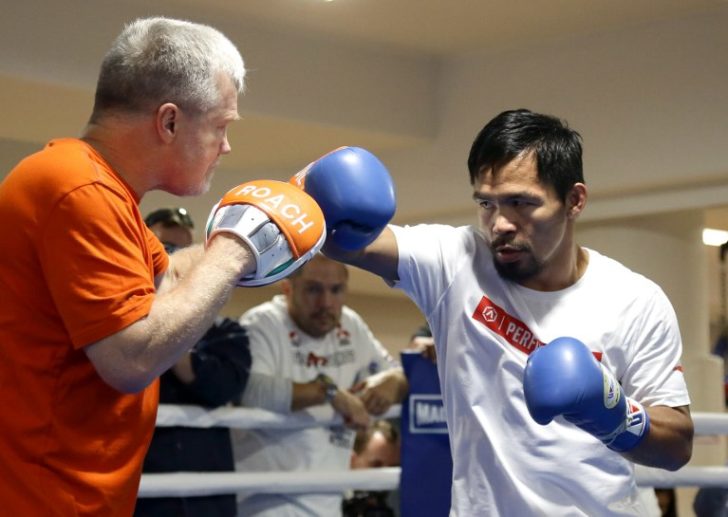 BOXING-AUS-PACQUIAO-HORN