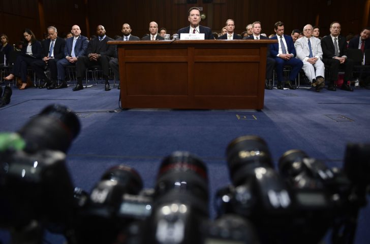 Ex-FBI director Comey to testify in Russia probe on June 8