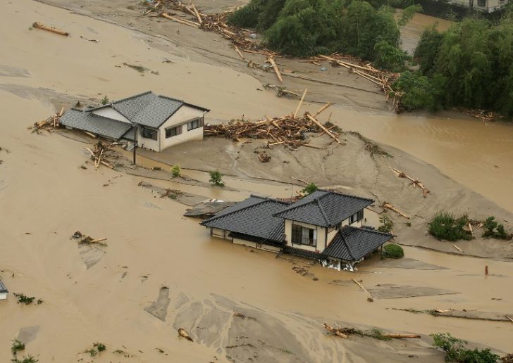JAPAN-WEATHER-FLOOD