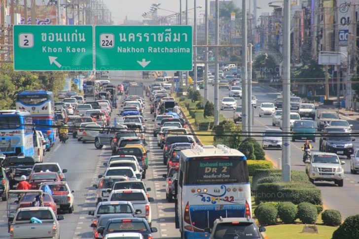 ถนนมิตรภาพรถติด