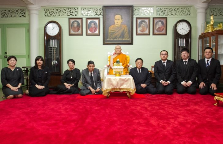 ถวายเครื่องสักการะมหาเถระเทศการเข้าพรรษา 2560 (1)